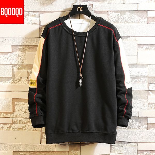 вершины японских лоскутные вскользь фуфайки пуловер мужчины осень hip h streetwear толстовка o-образный вырез зимних сыпучая черная моды, Black
вершины японских лоскутные вскользь фуфайки пуловер мужчины осень hip h streetwear толстовка o-образный вырез зимних сыпучая черная моды, Black