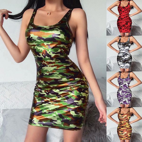 bodycon dress camouflage print vest dress women summer suspender sleeveless milkmaid mini dresses slim pack hips 2020, Black;gray
bodycon dress camouflage print vest dress women summer suspender sleeveless milkmaid mini dresses slim pack hips 2020, Black;gray