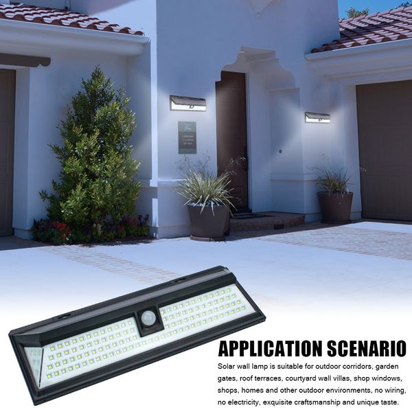 118 LED Solar Lights Outdoor Wireless Motion Sensor Wall Yard Garden Pathway Lamp LED Wall Lamp
118 LED Solar Lights Outdoor Wireless Motion Sensor Wall Yard Garden Pathway Lamp LED Wall Lamp