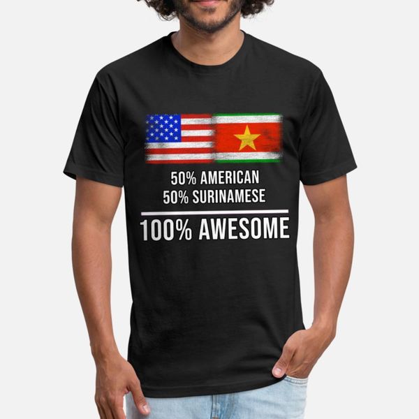 50% american 50% surinamese 100% awesome t shirt men printed short sleeve o-neck formal famous funny casual spring autumn cool shirt
50% american 50% surinamese 100% awesome t shirt men printed short sleeve o-neck formal famous funny casual spring autumn cool shirt