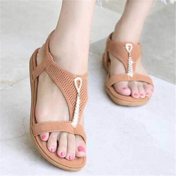 women's bohemian korean-style flat beaded large size sandals women shoes summer shoes platform sandals crystle, Black
women's bohemian korean-style flat beaded large size sandals women shoes summer shoes platform sandals crystle, Black