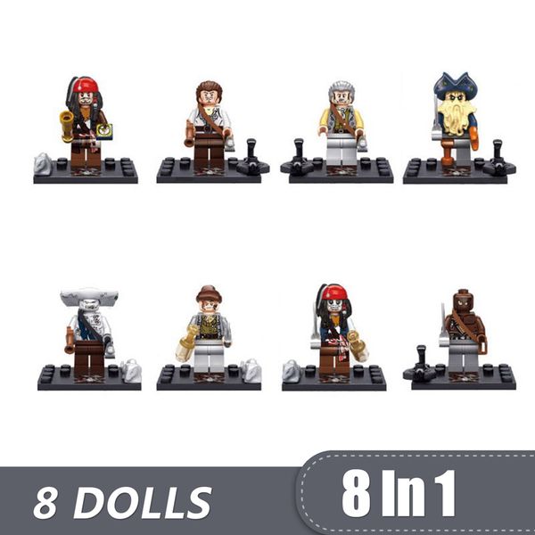 mini compatible legoing figures building blocks pirates captain jack minecraft ninja dolls children toys for boys gift kids christmas 
mini compatible legoing figures building blocks pirates captain jack minecraft ninja dolls children toys for boys gift kids christmas