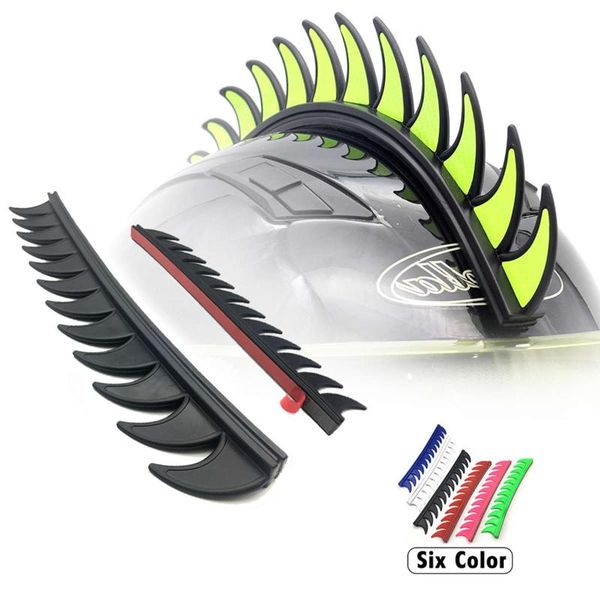 motorcycle helmets 5 color reflective rubber dirt biker motocross mohawk helmet mohawks spikes sticker
motorcycle helmets 5 color reflective rubber dirt biker motocross mohawk helmet mohawks spikes sticker