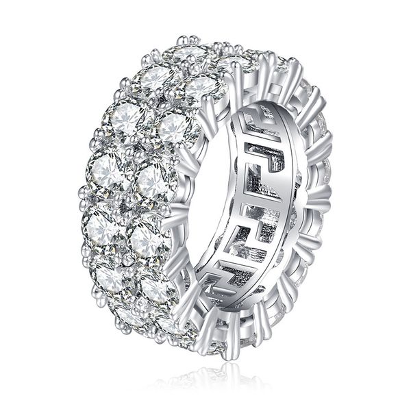 cluster rings hip hop two row solitaire men's ring copper charm gold silver color cubic zircon iced fashion jewelry, Golden;silver
cluster rings hip hop two row solitaire men's ring copper charm gold silver color cubic zircon iced fashion jewelry, Golden;silver