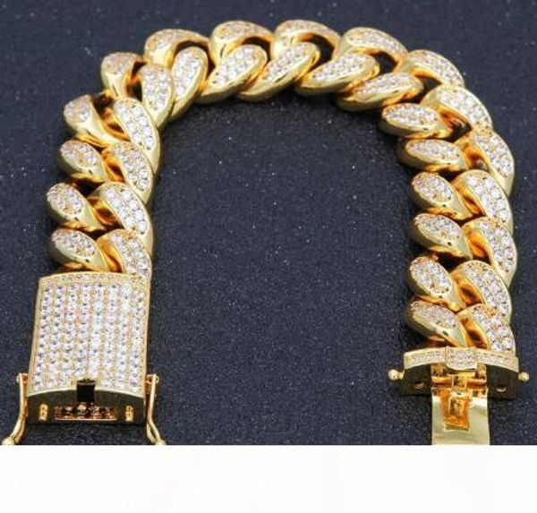 20mm full iced out cz mens miami cuban curb chain bracelet hip hop micro paved cubic zirconia rapper gold silver plated luxury, Golden;silver
20mm full iced out cz mens miami cuban curb chain bracelet hip hop micro paved cubic zirconia rapper gold silver plated luxury, Golden;silver