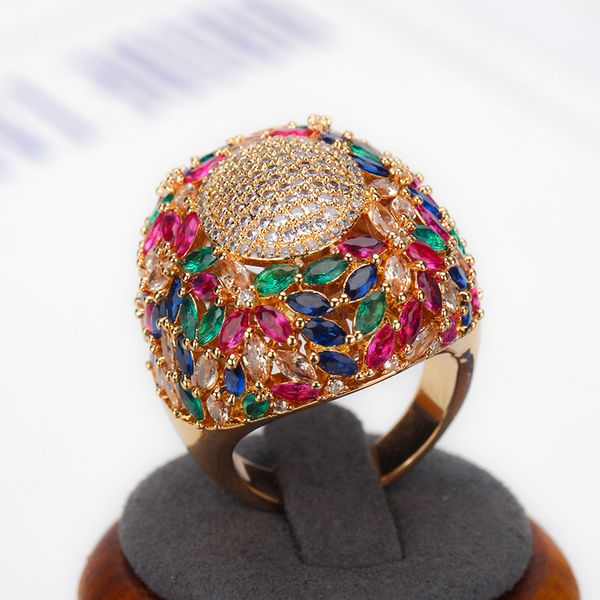 bride talk color cubic zirconia rings red corundum spinelcz square promise women wedding band big ring gift by wholesale, Golden;silver
bride talk color cubic zirconia rings red corundum spinelcz square promise women wedding band big ring gift by wholesale, Golden;silver