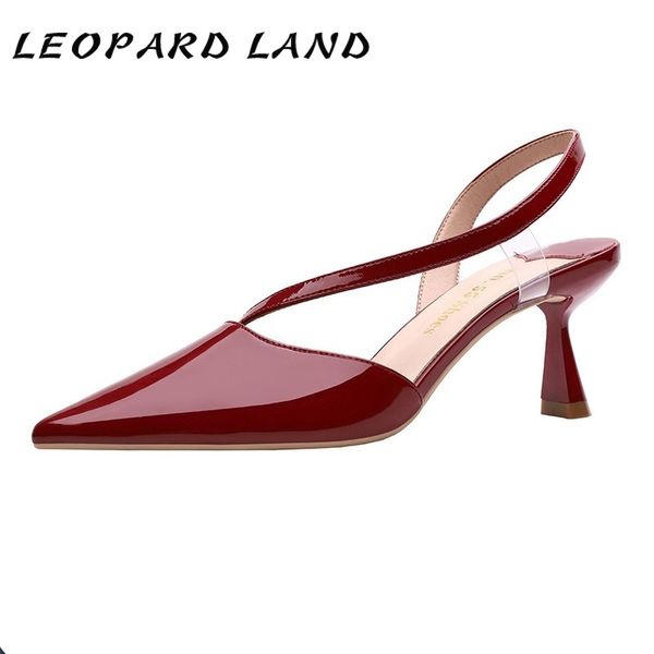 sandals leopard landsummer fashion pointed toe high heels patent leather shallow mouth thin heeled women's shoes lsj-1998-2, Black
sandals leopard landsummer fashion pointed toe high heels patent leather shallow mouth thin heeled women's shoes lsj-1998-2, Black