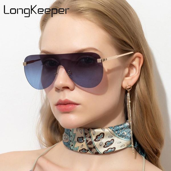 fashion oversized rimless sunglasses women luxury flat sun glasses female one piece gradient lens eyewear travel shades, White;black
fashion oversized rimless sunglasses women luxury flat sun glasses female one piece gradient lens eyewear travel shades, White;black