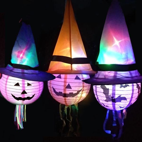 new hook witch hats halloween luminous witch hat children's party dance dress wizard hat with led light glowing effection
new hook witch hats halloween luminous witch hat children's party dance dress wizard hat with led light glowing effection