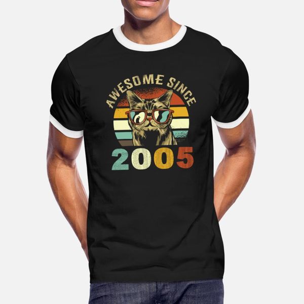 awesome since 2005 t shirt men design cotton round neck outfit anti-wrinkle funny summer style pictures shirt
awesome since 2005 t shirt men design cotton round neck outfit anti-wrinkle funny summer style pictures shirt