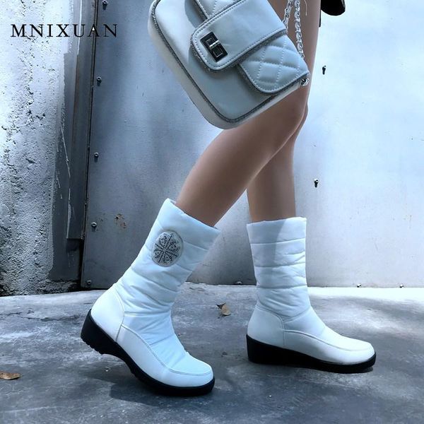 boots mnixuan winter women 2021 round toe waterproof down booties platform slip on warm snow mid-calf white size9, Black
boots mnixuan winter women 2021 round toe waterproof down booties platform slip on warm snow mid-calf white size9, Black