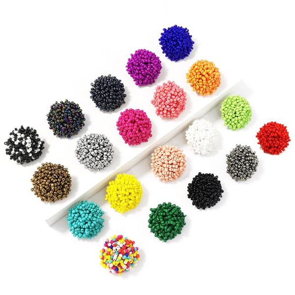 simple multicolor ethnic resin handmade beaded earrings for women accessories bohemia geometric stud earrings fashion jewelry, Golden;silver
simple multicolor ethnic resin handmade beaded earrings for women accessories bohemia geometric stud earrings fashion jewelry, Golden;silver