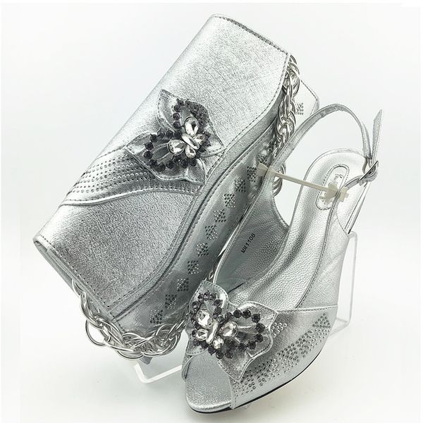 new coming silver party sets matching sandal shoes and evening bag set with stones mm1108 heel height 3.8cm, Black
new coming silver party sets matching sandal shoes and evening bag set with stones mm1108 heel height 3.8cm, Black
