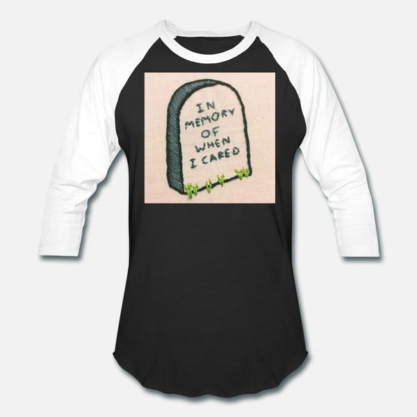 in memory of when i cared tombstone t shirt men printed cotton round neck normal anti-wrinkle new style spring autumn leisure shirt
in memory of when i cared tombstone t shirt men printed cotton round neck normal anti-wrinkle new style spring autumn leisure shirt