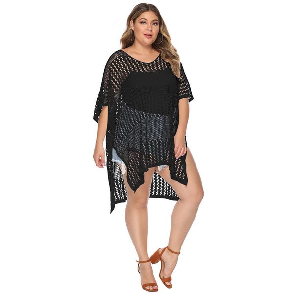 4xl plus size beach cover up crochet dress women summer 2020 bikini cover-ups salidas de playa para mujer vestidos tunic black, White;black
4xl plus size beach cover up crochet dress women summer 2020 bikini cover-ups salidas de playa para mujer vestidos tunic black, White;black