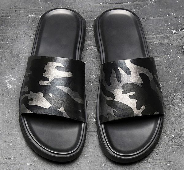 sandals summer comfortable men flat genuine leather soft bottom breathable casual outdoor slippers youth camo mixed color, Black
sandals summer comfortable men flat genuine leather soft bottom breathable casual outdoor slippers youth camo mixed color, Black