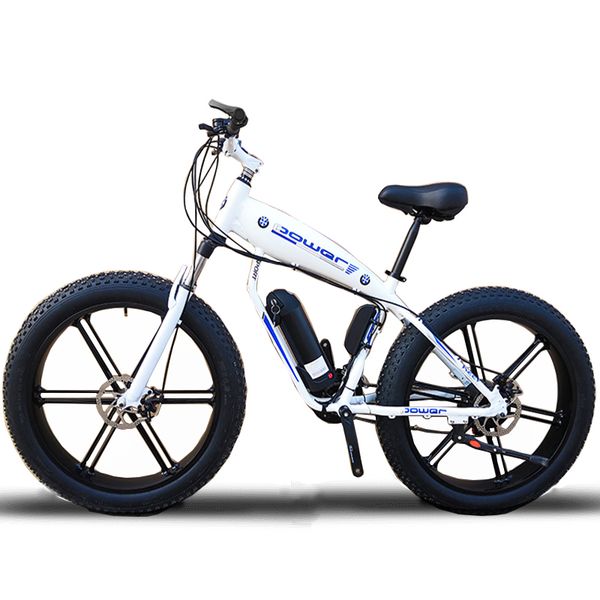 custom 26inch fat tire ebike 500w 48v li-ion snow electric mountain bicycle hydraulic disc brake front fork shock max speed 35, Silver;blue
custom 26inch fat tire ebike 500w 48v li-ion snow electric mountain bicycle hydraulic disc brake front fork shock max speed 35, Silver;blue