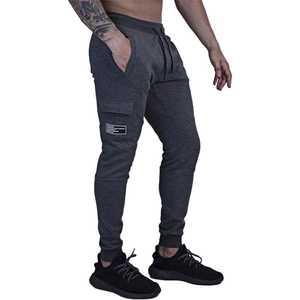 sports pants european and american summer new men's large pocket label small leg pants lace up elastic waist fitness pants, Black;green
sports pants european and american summer new men's large pocket label small leg pants lace up elastic waist fitness pants, Black;green