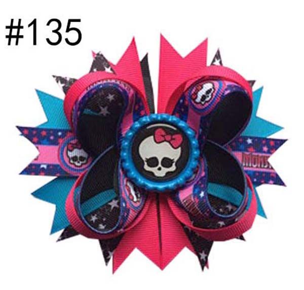 30pcs 4.5-5.5 '' ghost hair bow inspired hair bows for baby girl big clips bottle cap bows, Slivery;white
30pcs 4.5-5.5 '' ghost hair bow inspired hair bows for baby girl big clips bottle cap bows, Slivery;white