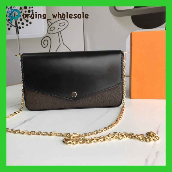 handbag fashion women purse chain bags three-piece leather classic wallet card bag shoulder bag crossbody pochette shoulder bags small bag
handbag fashion women purse chain bags three-piece leather classic wallet card bag shoulder bag crossbody pochette shoulder bags small bag