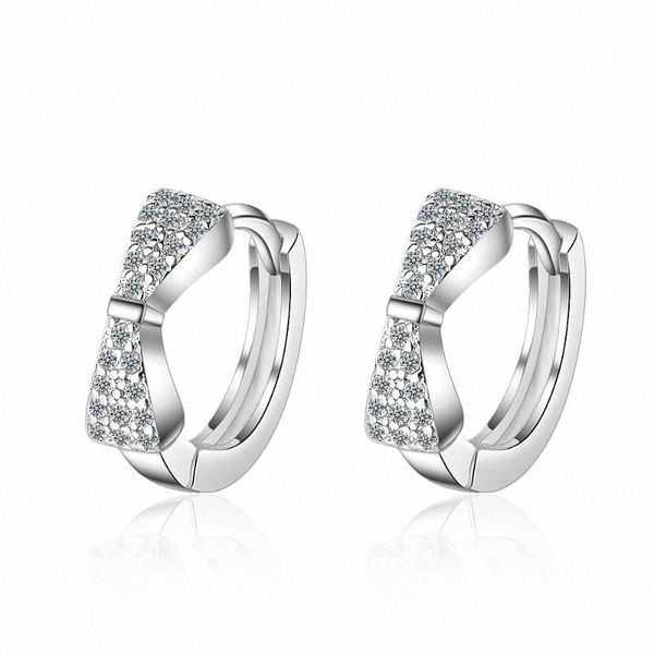 trendy bowknot design silver rose gold color micro paved cubic zirconia small hoop earrings for women girl party jewelry lzqh#, Golden
trendy bowknot design silver rose gold color micro paved cubic zirconia small hoop earrings for women girl party jewelry lzqh#, Golden