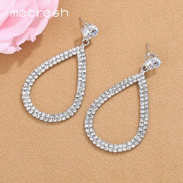 mecresh gold color teardrop dangle earrings for women crystal rhinestone wedding earrings fashion jewelry 2020 meh1452, Silver
mecresh gold color teardrop dangle earrings for women crystal rhinestone wedding earrings fashion jewelry 2020 meh1452, Silver