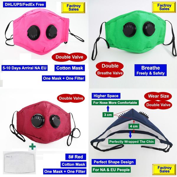 day ship designer 1 design dhl mask cotton face mask double 2 breathe valves respirators r kptv b78h1
day ship designer 1 design dhl mask cotton face mask double 2 breathe valves respirators r kptv b78h1