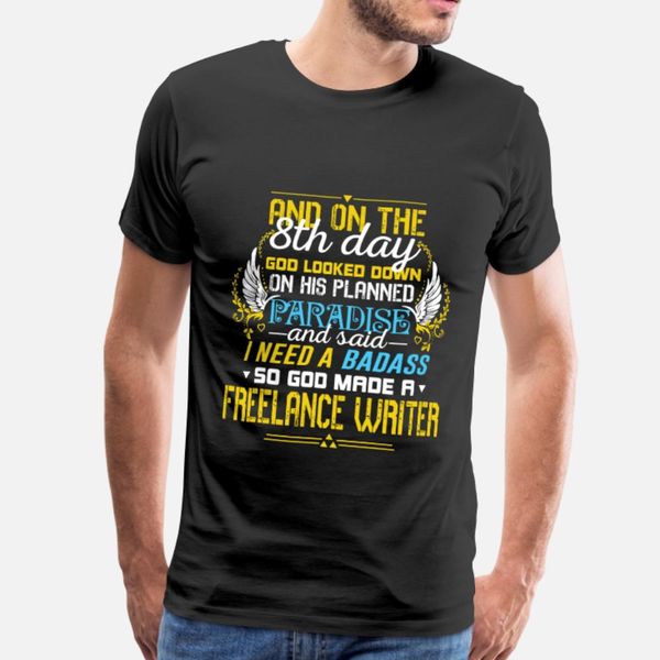 ance writer because god need a badass t shirt men create 100% cotton s-xxxl trend fit authentic summer style original shirt
ance writer because god need a badass t shirt men create 100% cotton s-xxxl trend fit authentic summer style original shirt