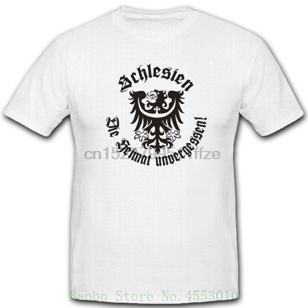 schlesien unvergessen polen deutschland krieg wappen abzeichen - t shirt #4702 funny print men
schlesien unvergessen polen deutschland krieg wappen abzeichen - t shirt #4702 funny print men