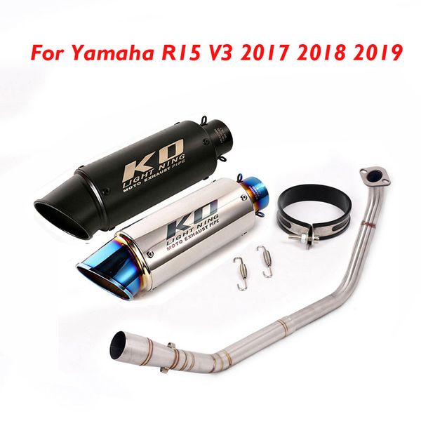 for r15 v3 2020 2020 motorcycle exhaust connector header pipe muffler tip slip on r15 v3 moto
for r15 v3 2020 2020 motorcycle exhaust connector header pipe muffler tip slip on r15 v3 moto
