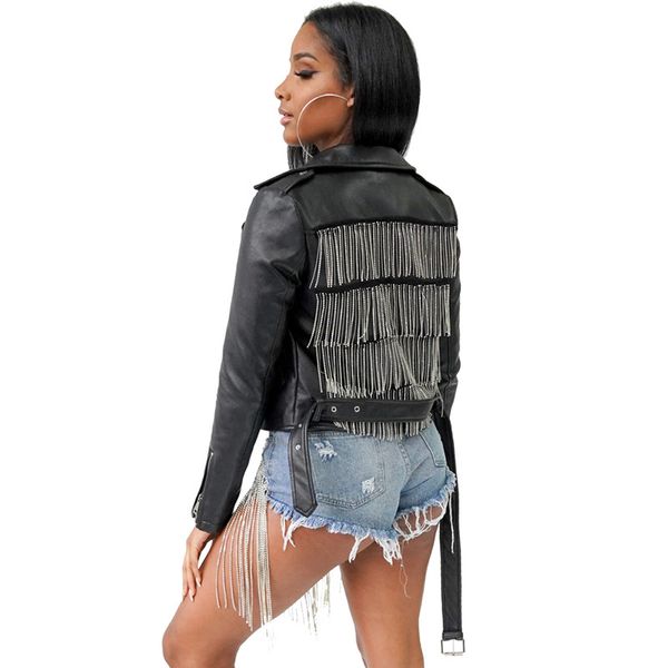 spring autumn women faux soft leather jacket long sleeve short biker coat zipper design motorcycle pu jacket, Black;brown
spring autumn women faux soft leather jacket long sleeve short biker coat zipper design motorcycle pu jacket, Black;brown
