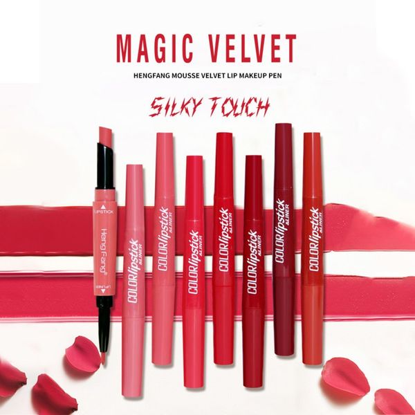 двойной помада lip liner set долговечный водонепроницаемый палец-доказательство colorfast губной помады kit
двойной помада lip liner set долговечный водонепроницаемый палец-доказательство colorfast губной помады kit