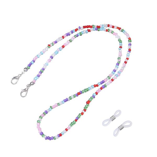 sunglasses frames acrylic beaded link chain eyeglasses chains necklace reading glasses strap cord holder face mask neck head band, Silver
sunglasses frames acrylic beaded link chain eyeglasses chains necklace reading glasses strap cord holder face mask neck head band, Silver