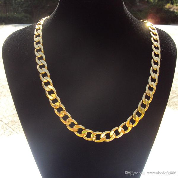 мужская ожерелье 10 мм 14 k solid gold finish premium quality cuban curr link change, Silver
мужская ожерелье 10 мм 14 k solid gold finish premium quality cuban curr link change, Silver
