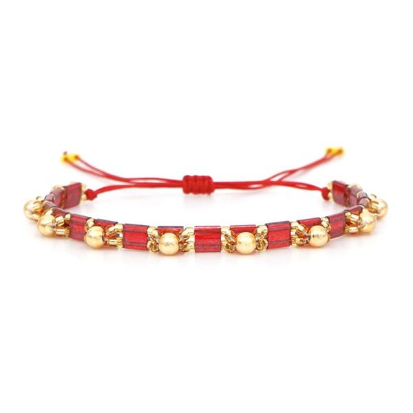 female rainbow love heart bracelet handmade woven bead bangle jewelry women gift, Golden;silver
female rainbow love heart bracelet handmade woven bead bangle jewelry women gift, Golden;silver
