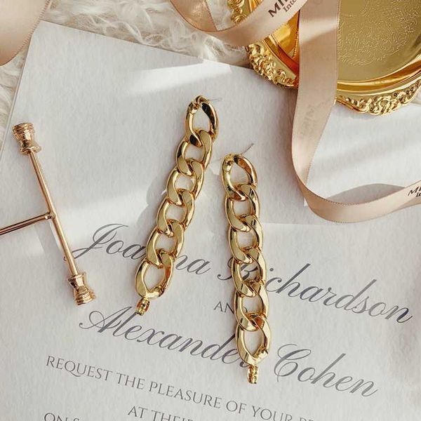 flashbuy unique fashion gold color chain earrings for women minimalist style metal statement earrings 2020 party jewelry gift, Silver
flashbuy unique fashion gold color chain earrings for women minimalist style metal statement earrings 2020 party jewelry gift, Silver