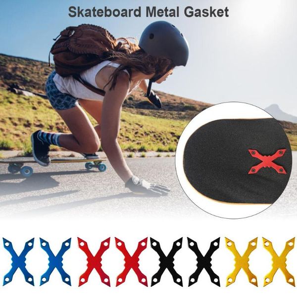 skateboarding 2pcs aluminum alloy gaskets for skateboard longboard deck protective hardware parts
skateboarding 2pcs aluminum alloy gaskets for skateboard longboard deck protective hardware parts