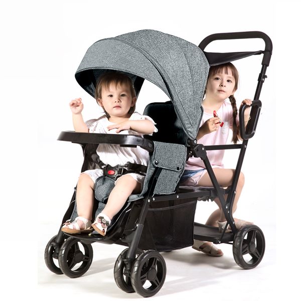 strollers# twin baby strollers can sit light two-way folding two-child stroller one drag two
strollers# twin baby strollers can sit light two-way folding two-child stroller one drag two