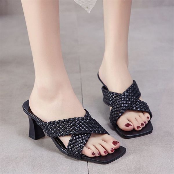 women slides high heels mules fetish summer slip on toe sandals low heels slippers prom stripper sandles shoes plus size 35-44, Black
women slides high heels mules fetish summer slip on toe sandals low heels slippers prom stripper sandles shoes plus size 35-44, Black