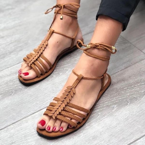 2020 new roma sandals women summer solid lace up fashion flats women shoes casual beach ladies plus size sandals, Black
2020 new roma sandals women summer solid lace up fashion flats women shoes casual beach ladies plus size sandals, Black