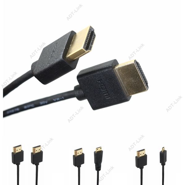 hdmi male to hdmi & mini & micro male od 3.0mm super soft thin cable 30cm 60cm 1m 2k*4k hd @60hz light-weight portable
hdmi male to hdmi & mini & micro male od 3.0mm super soft thin cable 30cm 60cm 1m 2k*4k hd @60hz light-weight portable