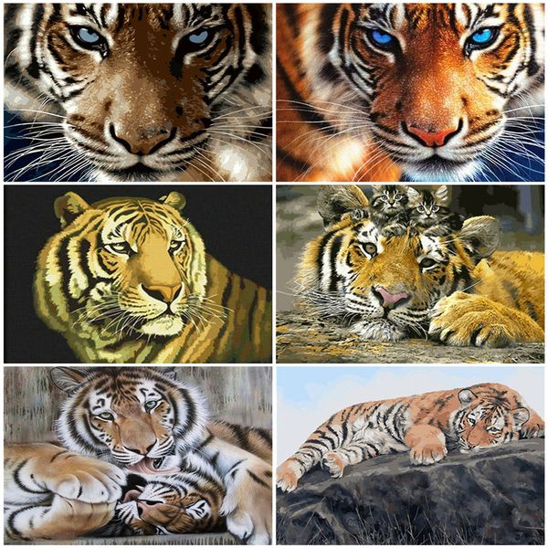 azqsd diy paint by number canvas painting kits animal home decoration pictures by numbers tiger handpainted gift 50x40cm
azqsd diy paint by number canvas painting kits animal home decoration pictures by numbers tiger handpainted gift 50x40cm