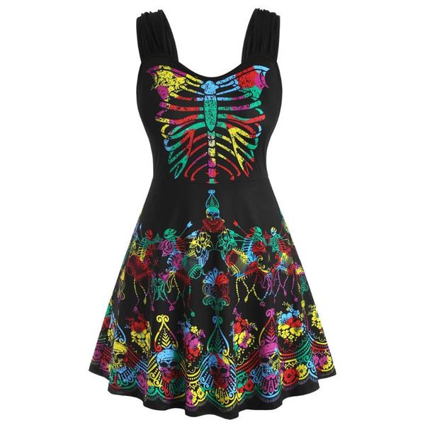 casual dresses dress women fashion womens butterfly skull floral halloween plus size tank see through mini ropa mujer, Black;gray
casual dresses dress women fashion womens butterfly skull floral halloween plus size tank see through mini ropa mujer, Black;gray
