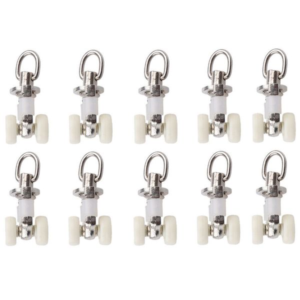 10pcs curtain carrier household track glider hanger sliding roller silent drapes
10pcs curtain carrier household track glider hanger sliding roller silent drapes