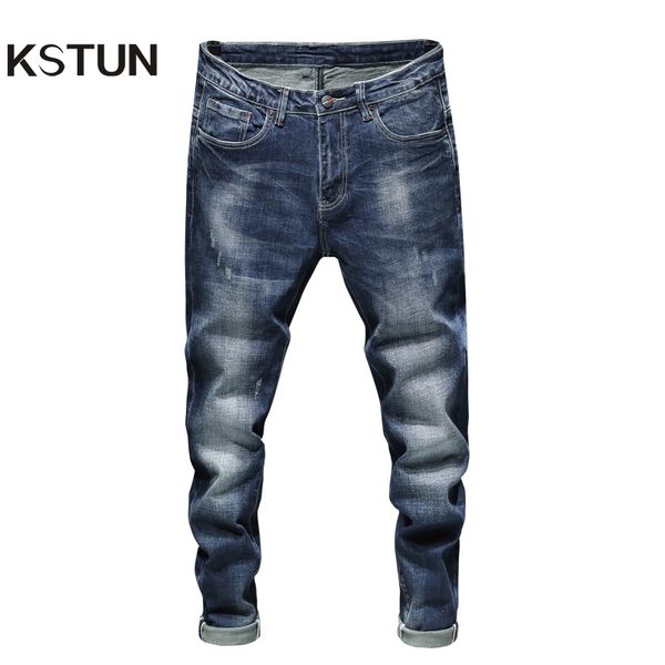 men's jeans kstun slim fit men blue stretch autumn and winter 2021 denim pants full length man trousers hombre
men's jeans kstun slim fit men blue stretch autumn and winter 2021 denim pants full length man trousers hombre