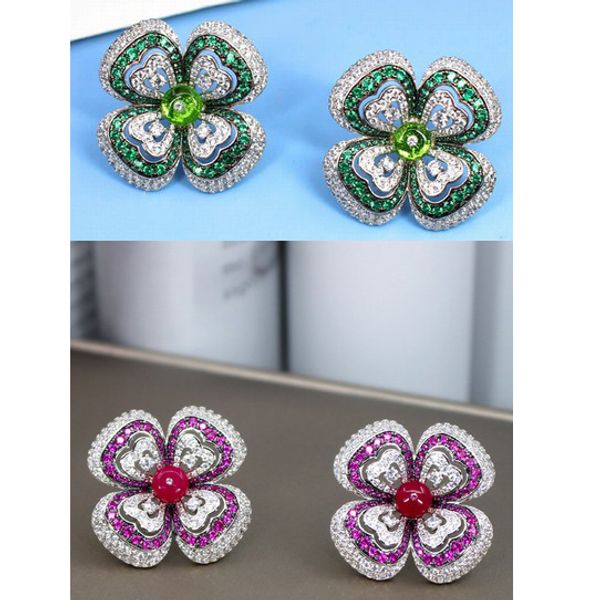 europe fashion green/red cz diamond stud earrings 18k white gold plated women party jewelry, Golden;silver
europe fashion green/red cz diamond stud earrings 18k white gold plated women party jewelry, Golden;silver