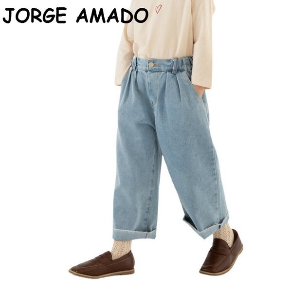 2020 autumn kids jeans loose casual girls boys jeans long denim pants children clothes 2-7y lx010, Blue
2020 autumn kids jeans loose casual girls boys jeans long denim pants children clothes 2-7y lx010, Blue