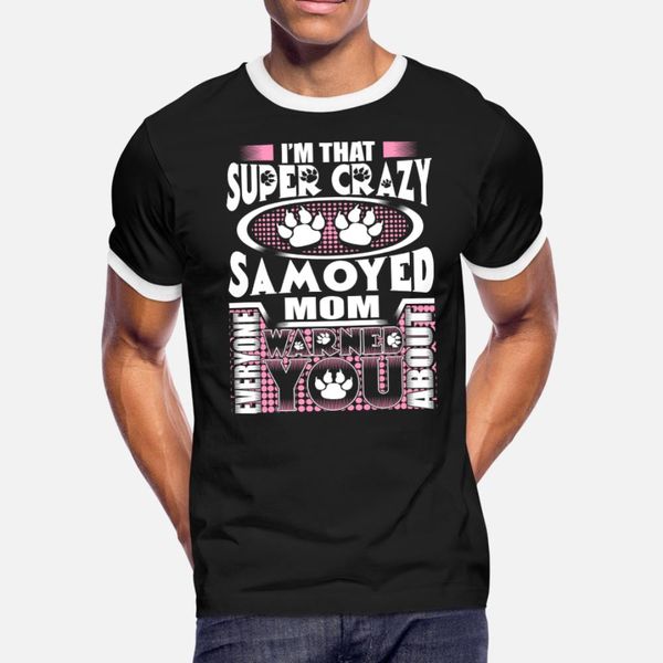 samoyed mom i'm crazy samoyed mom t shirt men custom short sleeve s-3xl costume loose comical spring autumn slim shirt
samoyed mom i'm crazy samoyed mom t shirt men custom short sleeve s-3xl costume loose comical spring autumn slim shirt