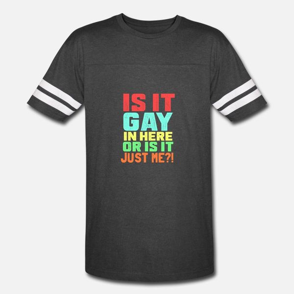 is it gay in here or is it just me t shirt men designer cotton o-neck clothes famous comical spring autumn family shirt
is it gay in here or is it just me t shirt men designer cotton o-neck clothes famous comical spring autumn family shirt
