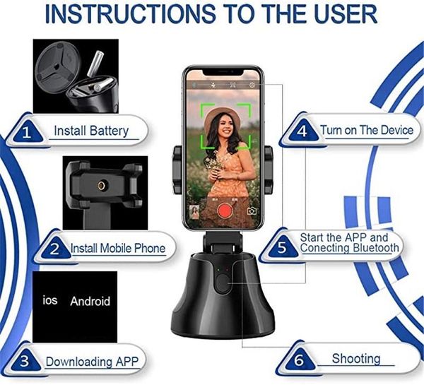 smart tracking stabilizers portable all-in-one auto smart vlog shooting selfie stick auto face tracking object camera phone stabilizers
smart tracking stabilizers portable all-in-one auto smart vlog shooting selfie stick auto face tracking object camera phone stabilizers